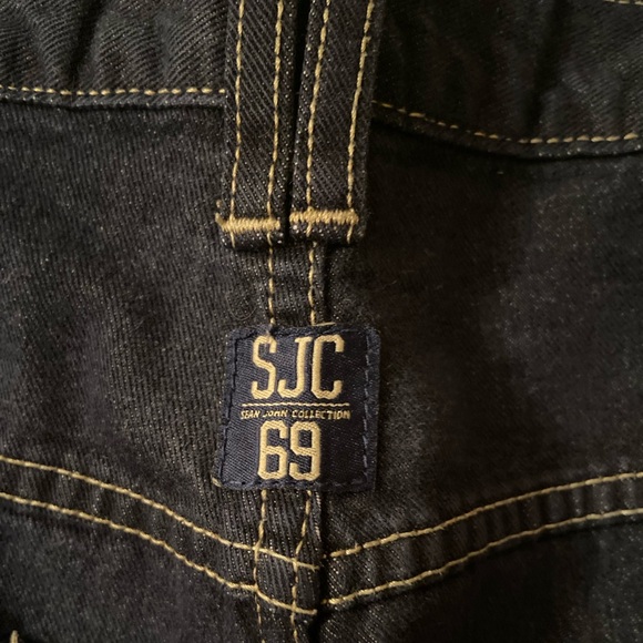 Sean John VTG men’s dark denim baggy hip hop jeans, size 40, great condition - Picture 4 of 8